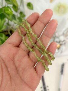 Pulseira Cascalho Peridoto - Desapego, Coragem para enfrentar mudanças - Imagem 2