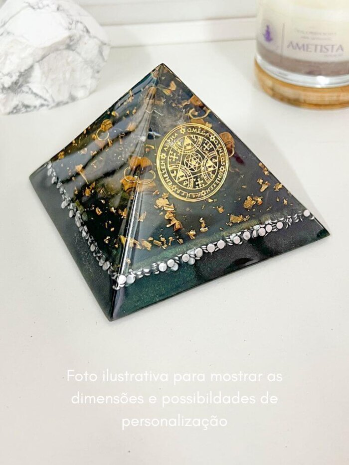 Orgonite Queóps média - Personalize a Sua