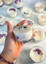 Vela Aromática Pirita – Canela | Abundância, Energia e Prosperidade - Imagem 2
