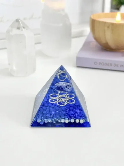 Mini orgonite sodalita