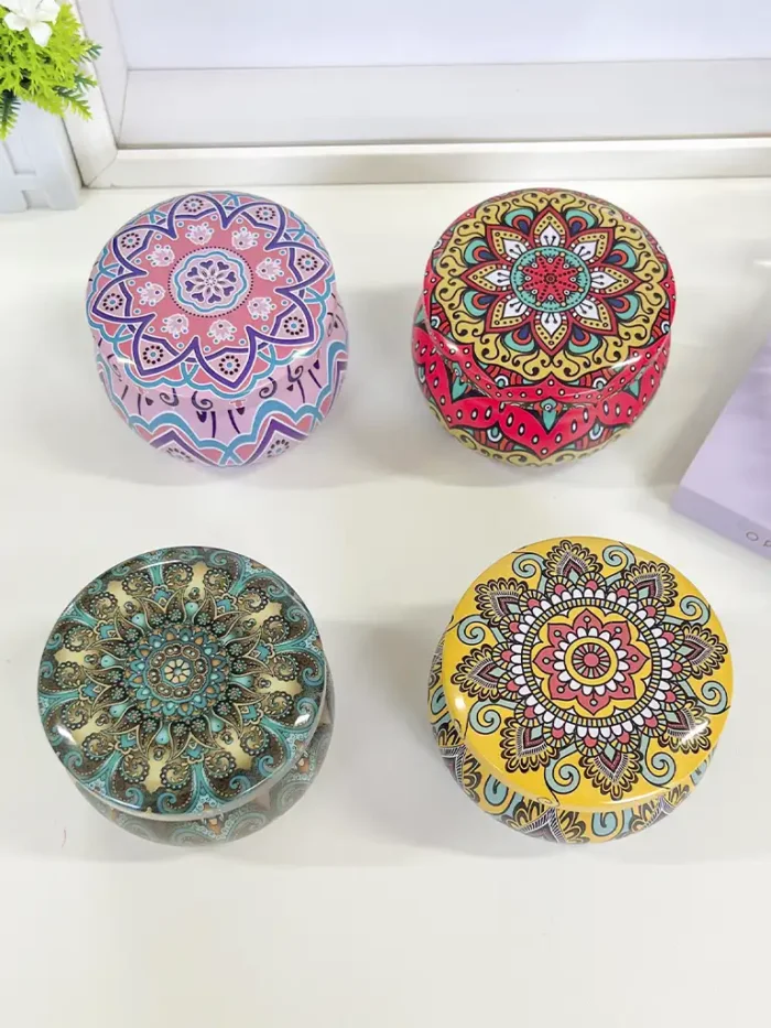 Compre 4 Pague 3 - Velas mandala (Coleção completa)