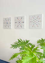 Quadros decorativos de cristais | Flor da vida | Trio Completo - Imagem 3